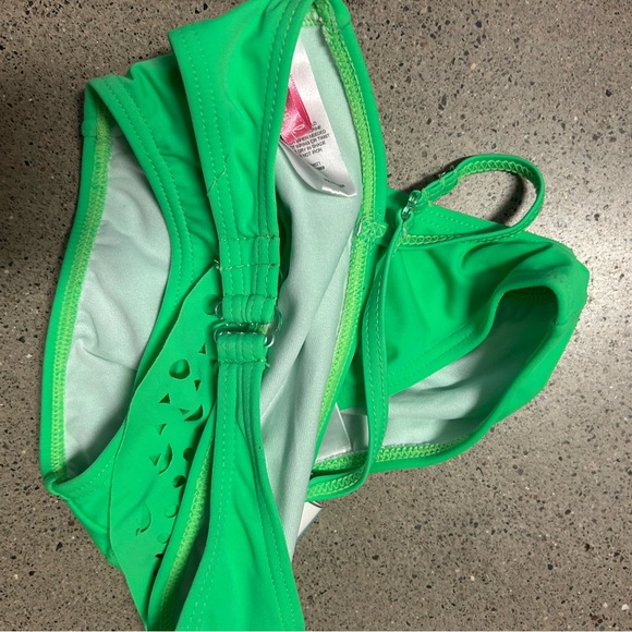 Green Ruffle Bikini Set - Picture 4 of 4